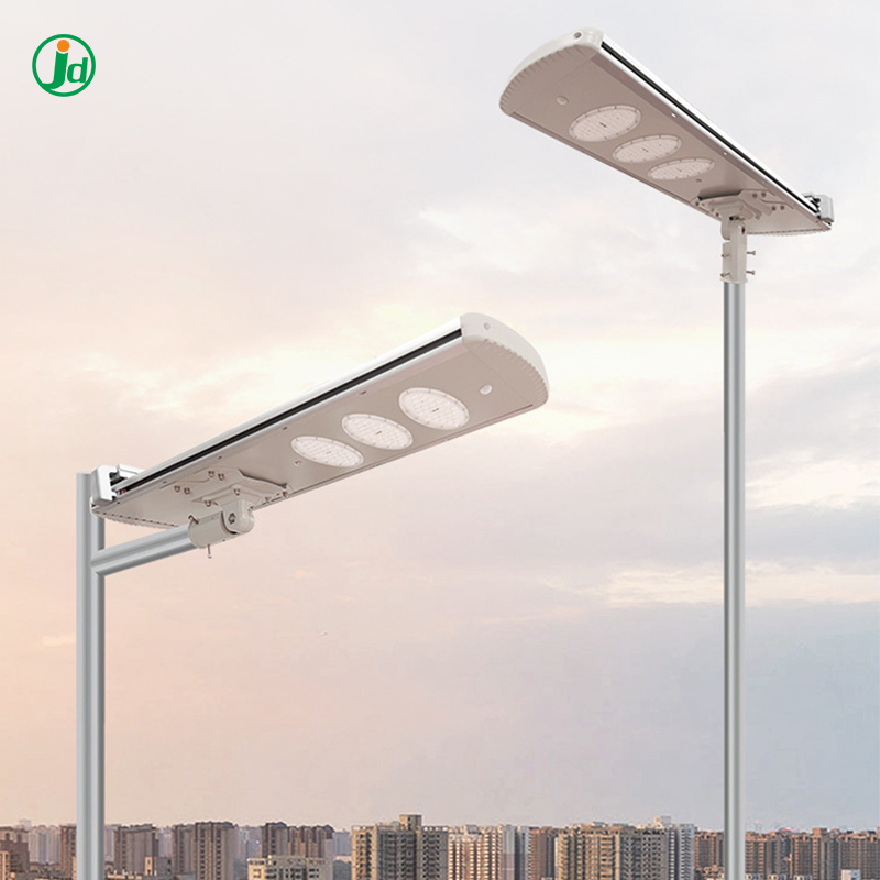 JD-SLTX01 Outdoor Waterproof Solar Street Lights with Automated Self-cleaning System